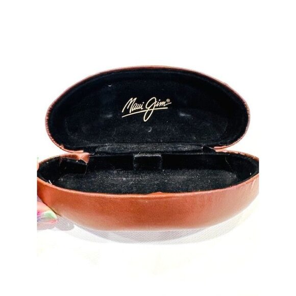 EUC Maui Jim MJ219 Punchbowl Brown-Pink Tortoise Sunglasses w/case - Picture 2 of 8